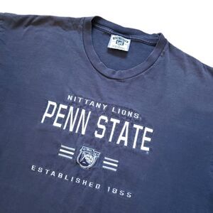 Vintage 90s Lee Penn State Nittany Lions Sz XL Mens Embroidered PSU T-Shirt NCAA
